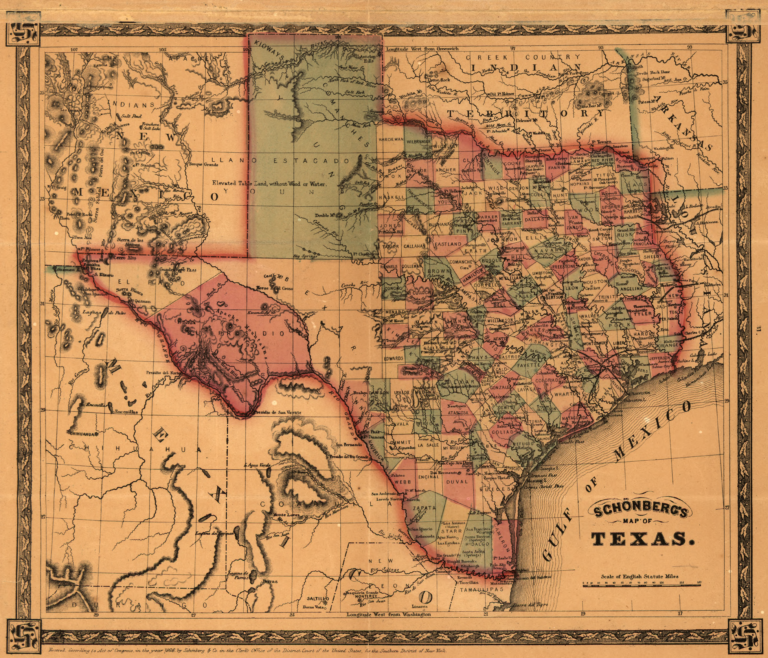 Unlocking Texas History: Explore Over 22,000 Historic Maps with Wynsar